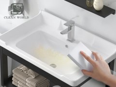 洗手臺臟了用什么清潔？納米海綿
